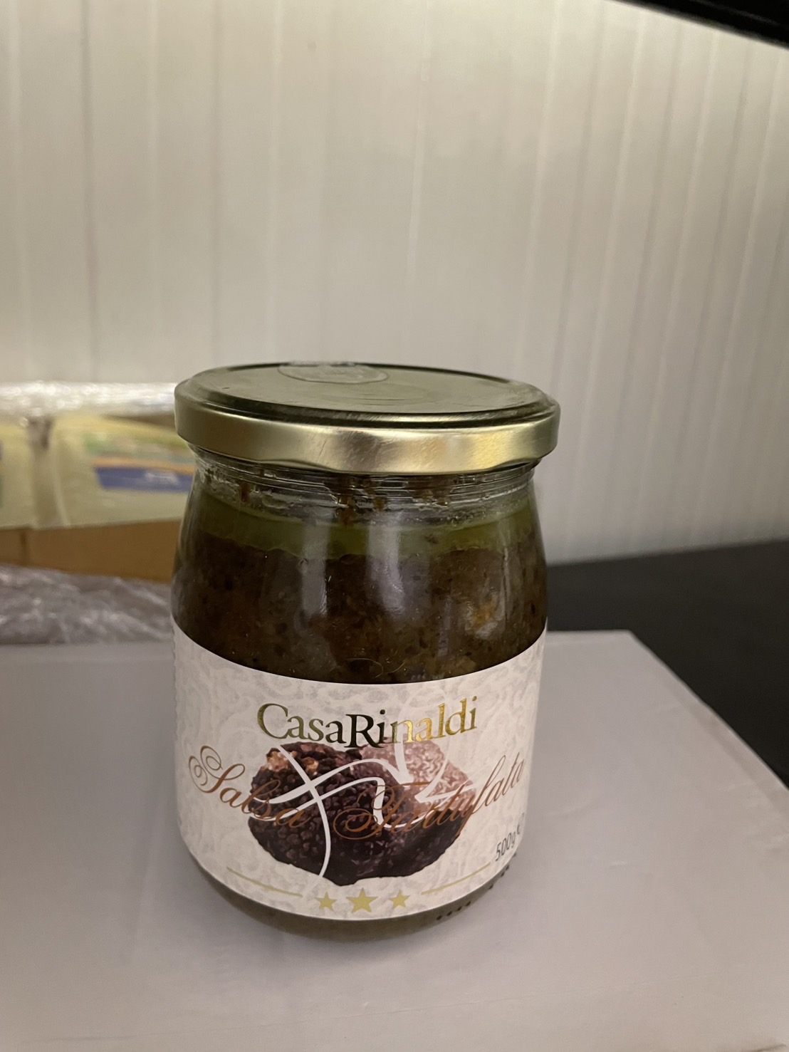 CASARINALDI BLACK TRUFFLE SAUCE 500G